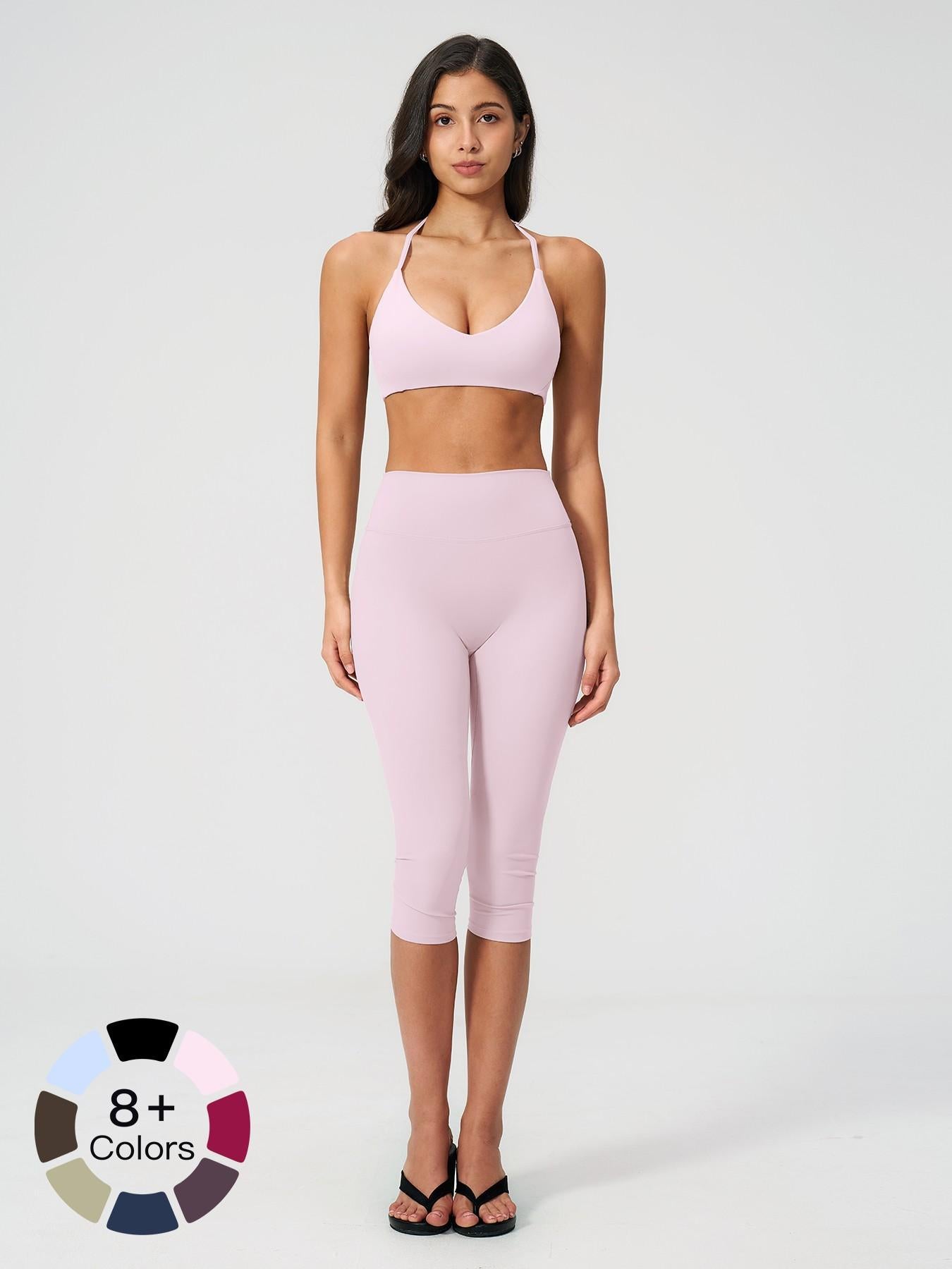 Cross-Border Fashion Casual Tight Yoga, Quick-Dry Summer Training Fitness Sports Set - image 13