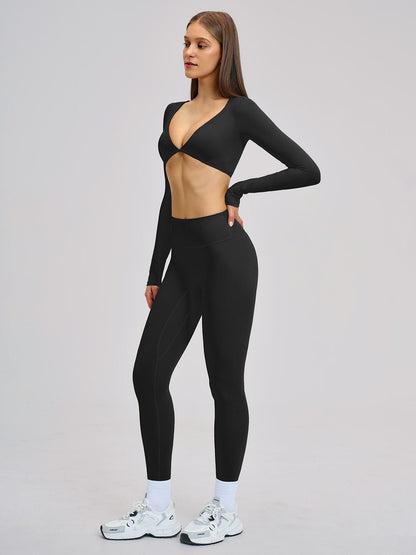 Women's Yoga Set, Microfiber Material - image 12