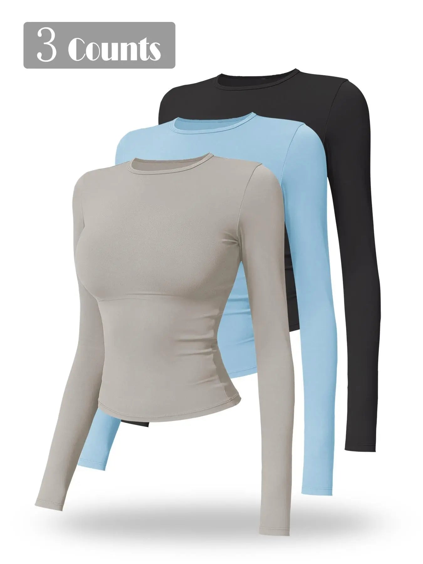 New Fleece Long Sleeve Yoga Top, High Strength Fitness Wear - image 7