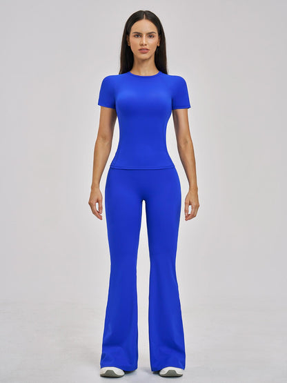Spring New Slim Fit Quick-Dry Sports Activewear Set, Exercise Clothing Set - image 13