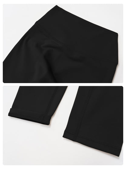 High Waist Yoga Pants, Fitted V-Back Sport Long Pants - image 17