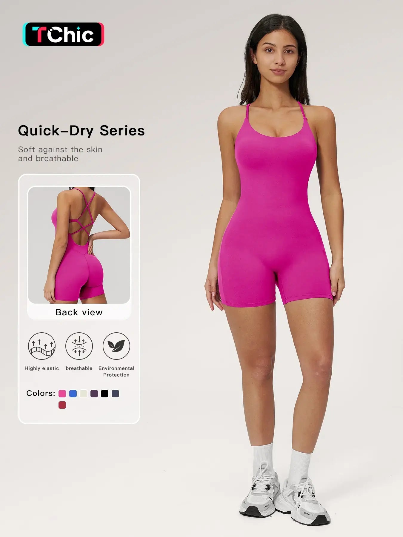 Cross-Border Backless Yoga, Fitness Dance Bodysuit