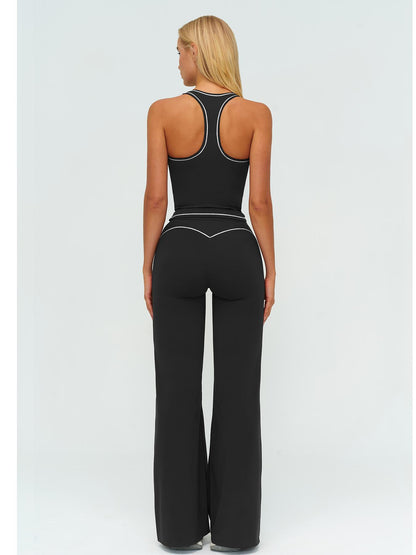 Women's Yoga Set with Dual Shoulder Straps, High-End Feel Sportswear - image 14
