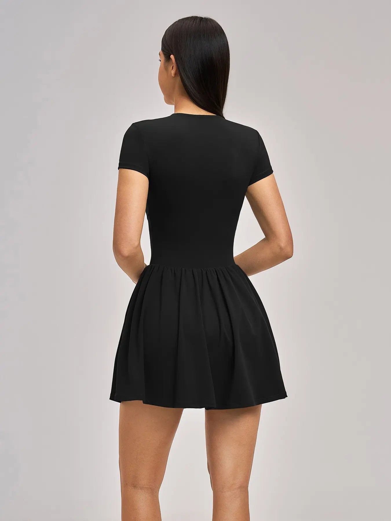 Nude Feel Two-Piece Tennis Skirt, Underwear Prevents Exposure - image 6