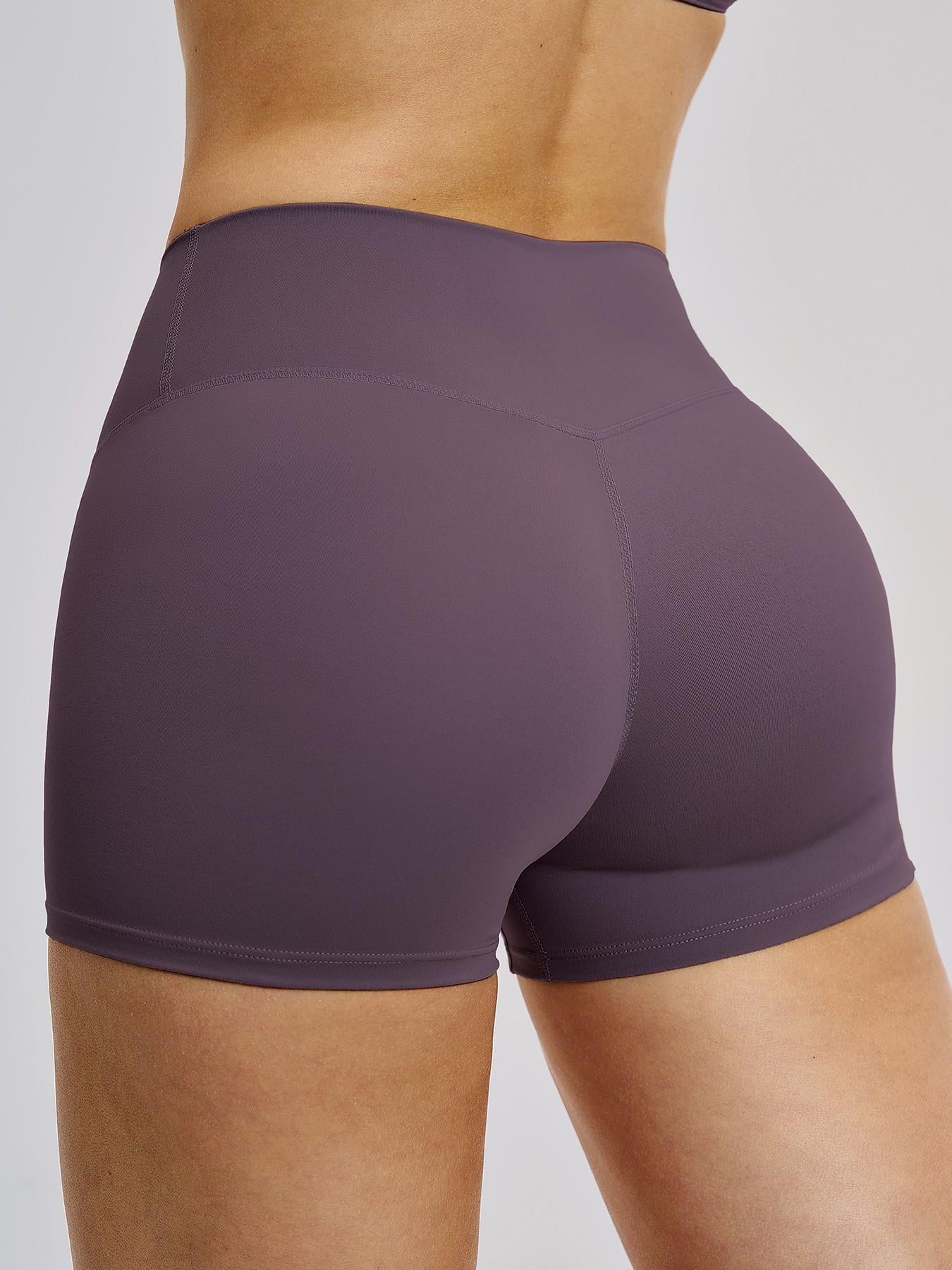 Women's High Waist Yoga Shorts, Tight-Fitting Workout Pants - image 29