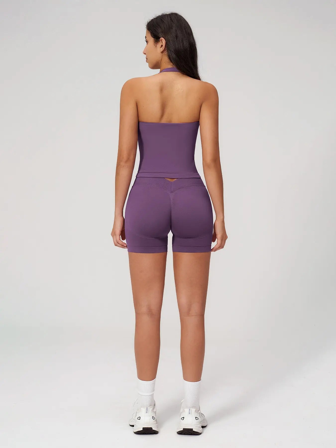 Seamless Yoga Set for Women, Tight Running Quick-Dry Sports Tank Top - image 9
