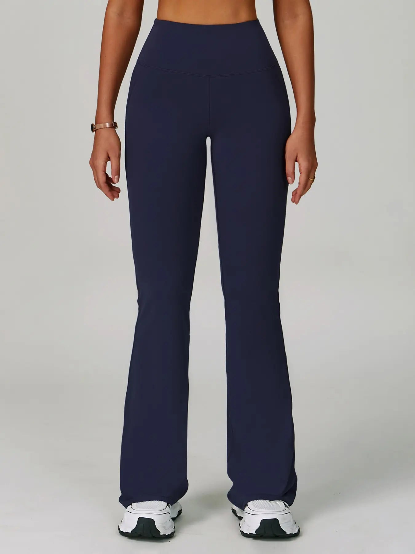 Cloudy Sensation Sport Long Pants, High Waist Butt Lifting Wide Leg Outerwear Bell Bottoms - image 6