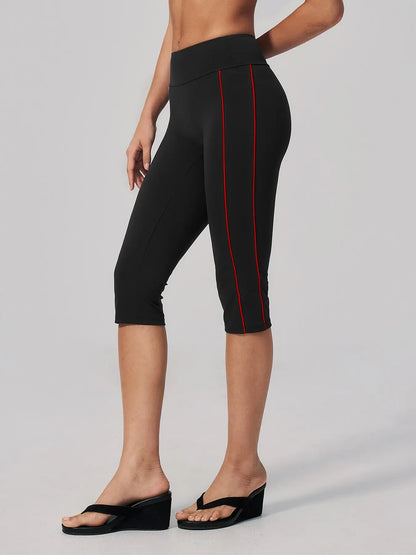 Women's High-Waist Yoga Shorts, Peach Butt Shaping - image 4