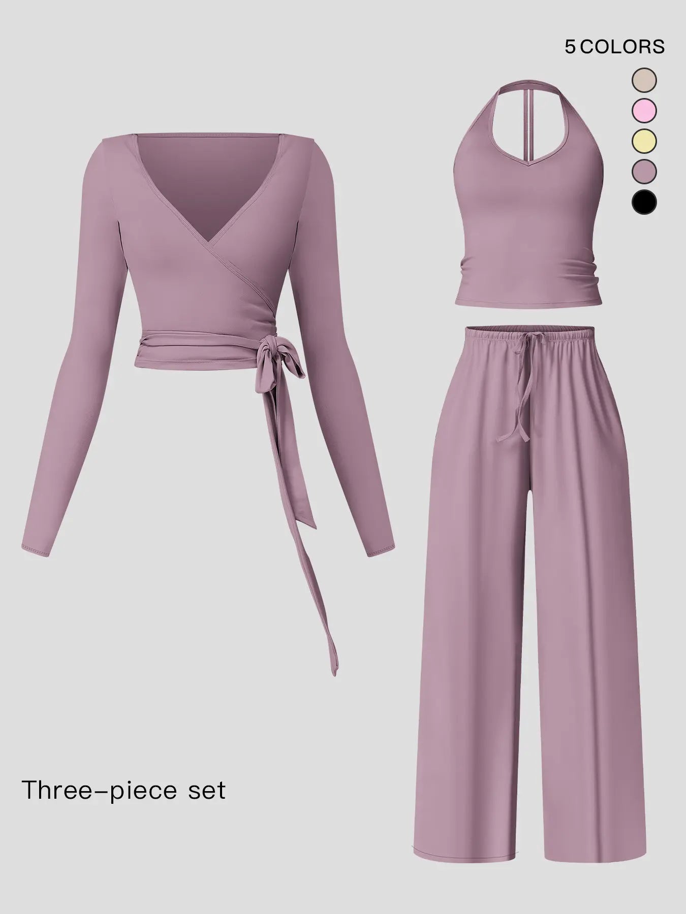 Women's Everday Co Ord Sets, Athleisure Workout Set - image 5