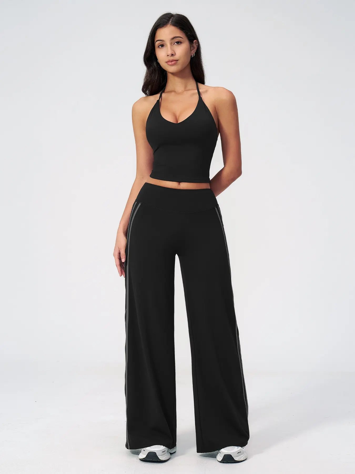 Women's Yoga Set, Colorblock Yoga Set - image 9
