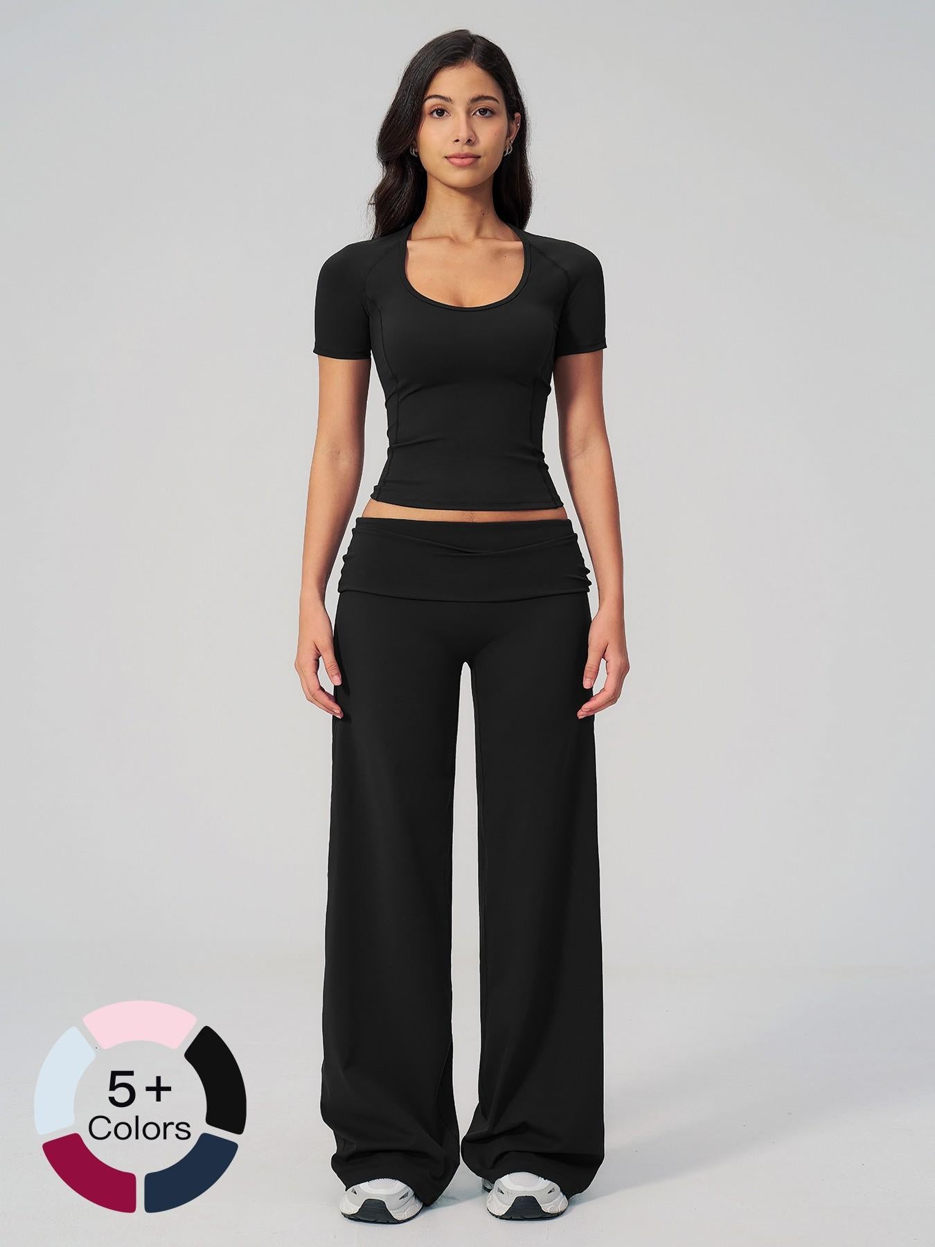 Cross-Border Fitness Yoga Set, Activewear Workout Set - image 22