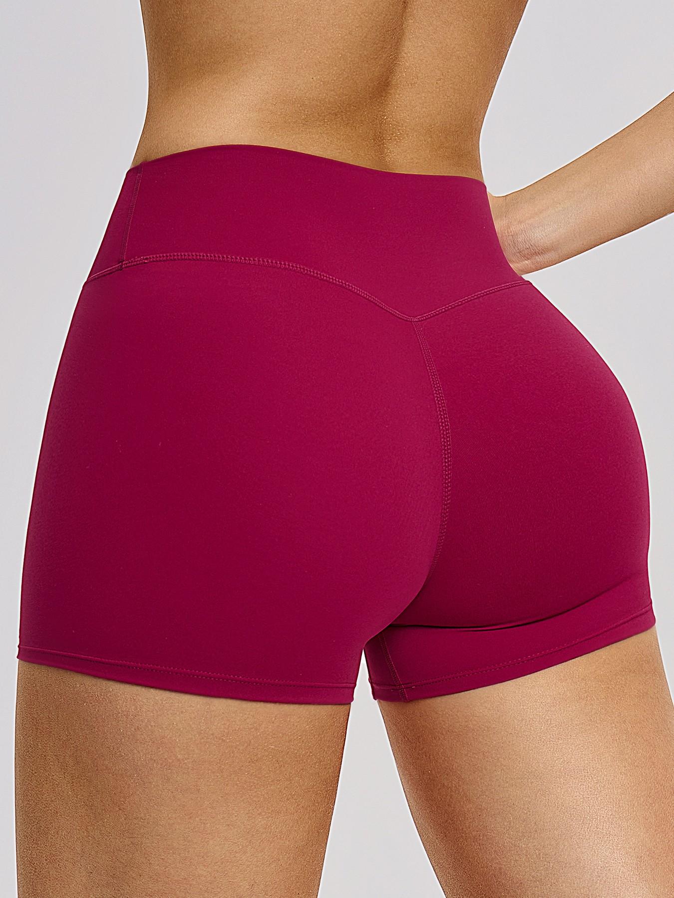 Women's High Waist Yoga Shorts, Tight-Fitting Workout Pants - image 30