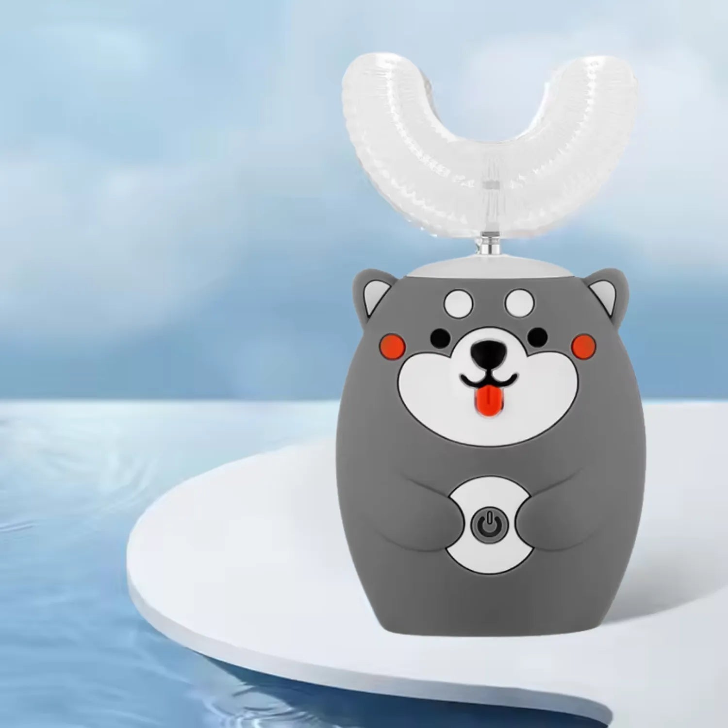 Dog U-shape Kids Electric Toothbrush