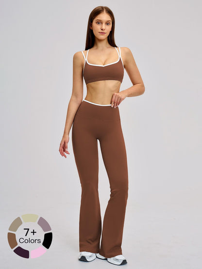 Women's Sporty Yoga Set, Tight-Fitting Backless Design - image 19