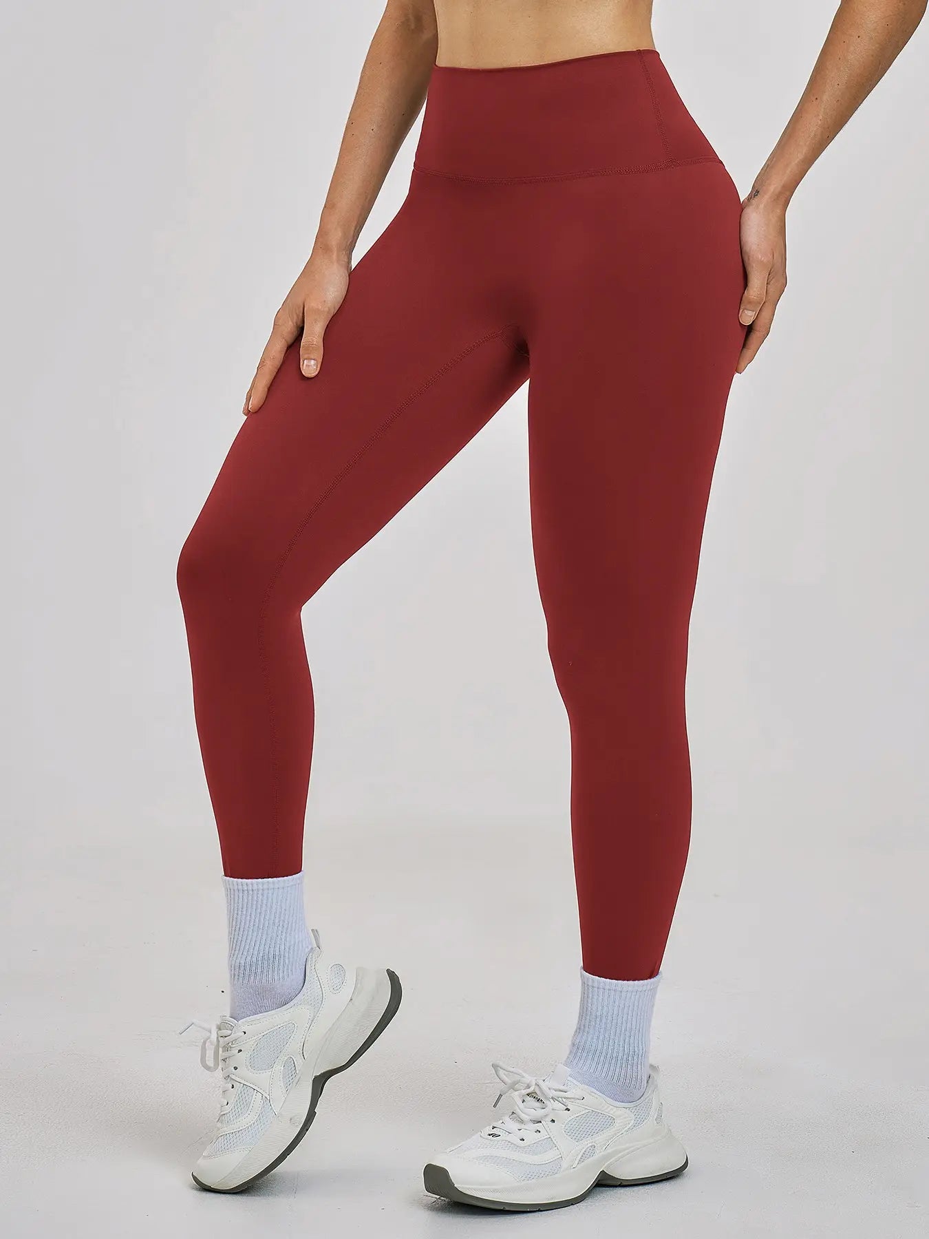 High-Waisted Butt Lifting Workout Pants for Women, Tight Fit Outdoor Cycling Sports Running Long Pants - image 9