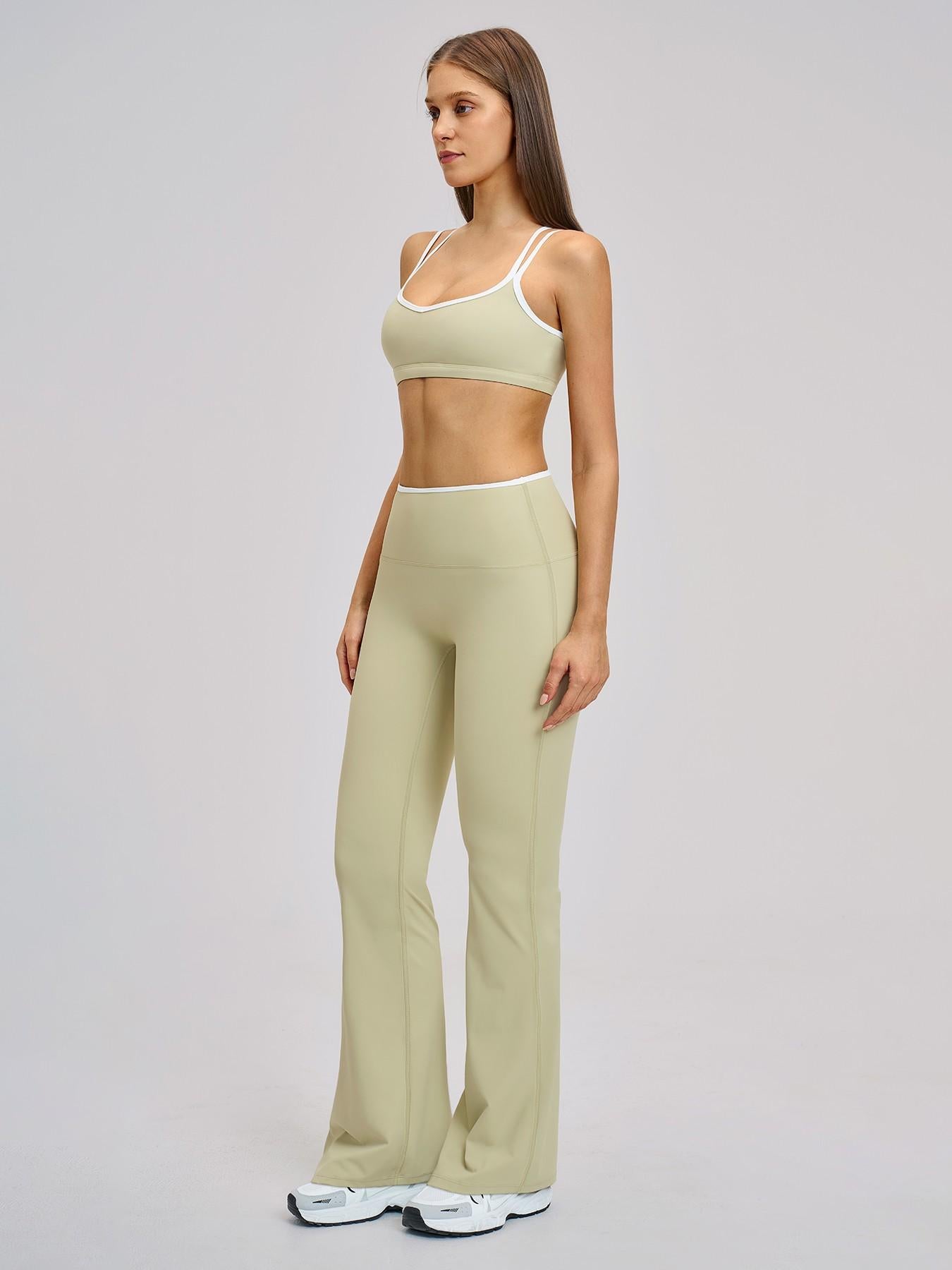 Women's Sporty Yoga Set, Tight-Fitting Backless Design - image 11