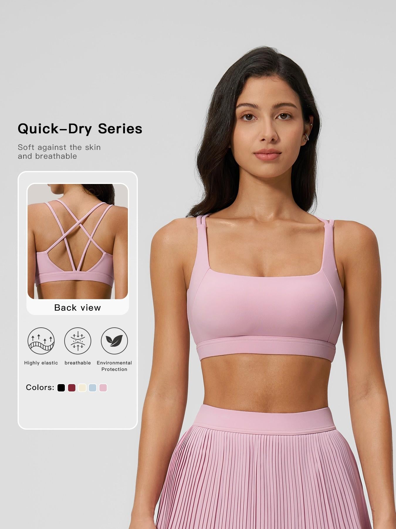 Cloud Feel Shockproof Sports Bra, Workout Bra - image 11