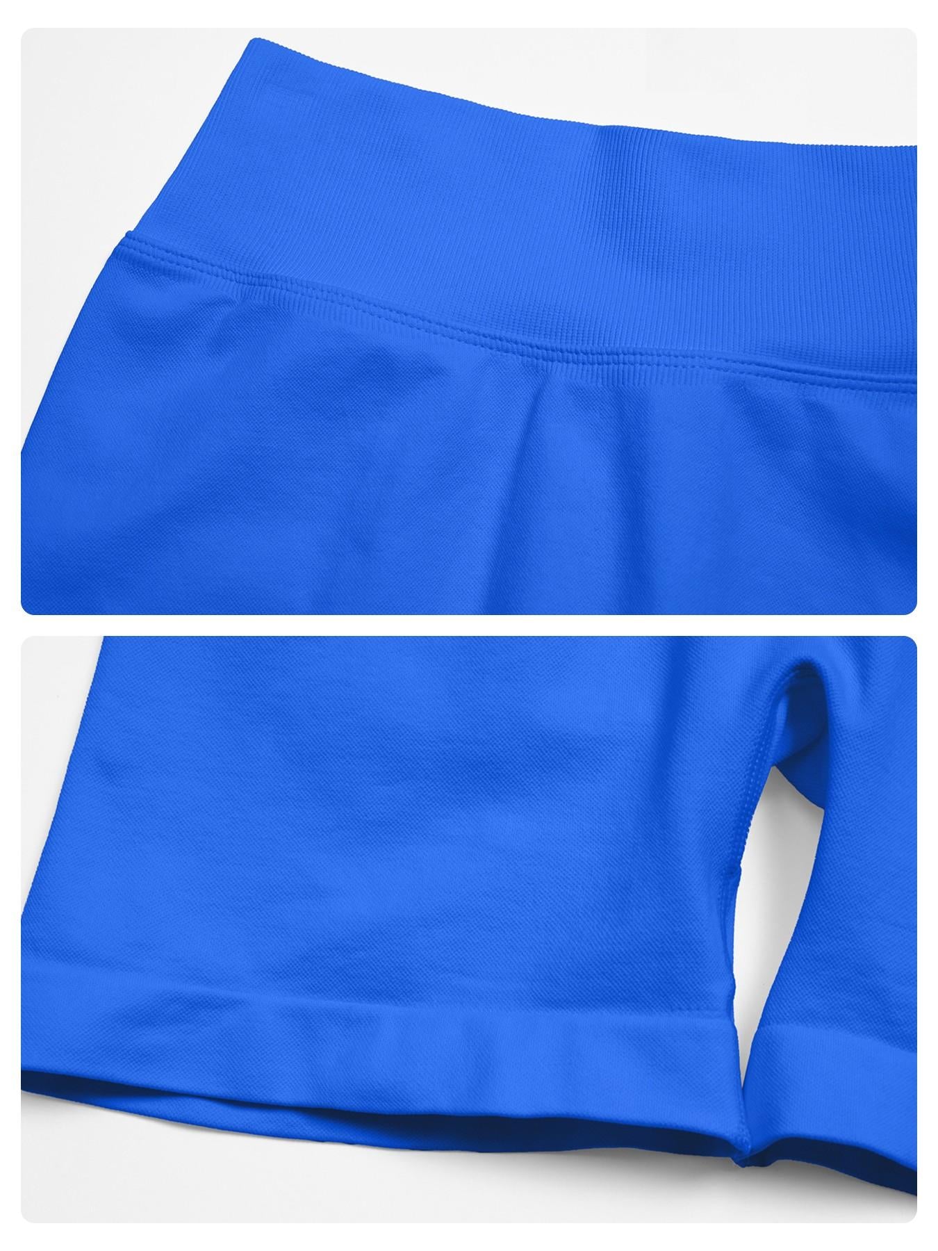Seamless Yoga Set for Women, Tight Running Quick-Dry Sports Tank Top - image 15