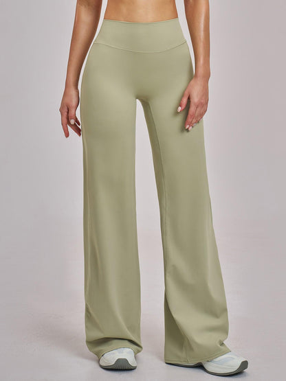 High Waist Flare Leg Yoga Pants, Casual Dance Workout Trousers - image 9