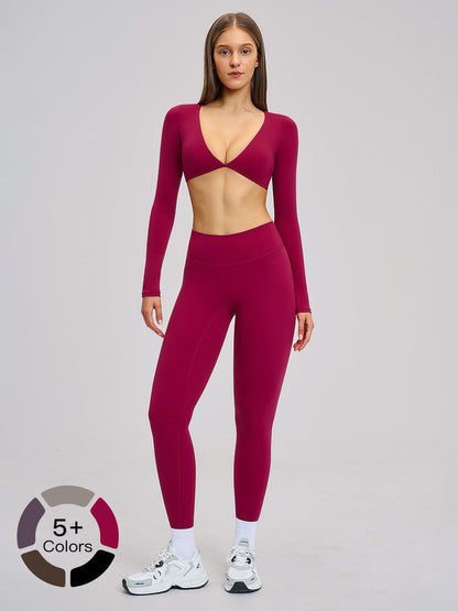 Women's Yoga Set, Microfiber Material - image 21