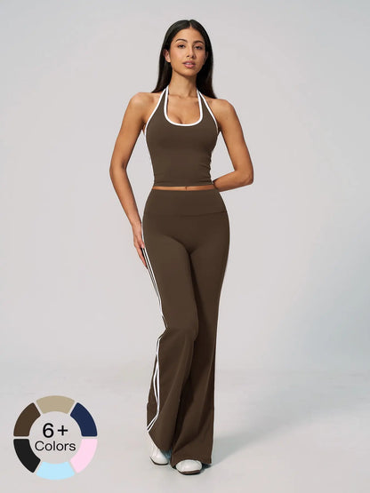 Bare Feel Sport Set, Colorblock High Waist Shaping Comfortable Outerwear - image 5