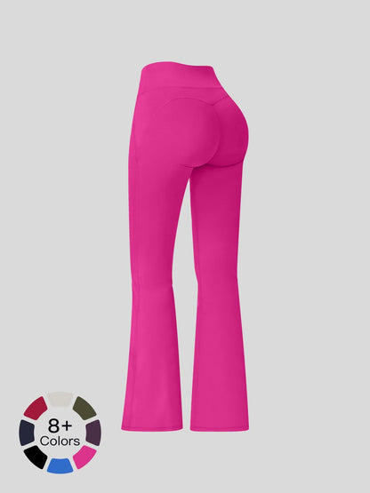 Cloudy Sensation Sport Long Pants, High Waist Butt Lifting Wide Leg Outerwear Bell Bottoms - image 19