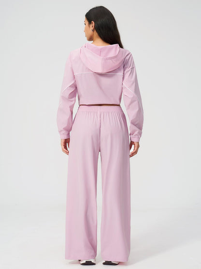 Outdoor Sun Protection Set for Women, UV-Blocking Quick-Dry Hooded Sports Wear - image 12