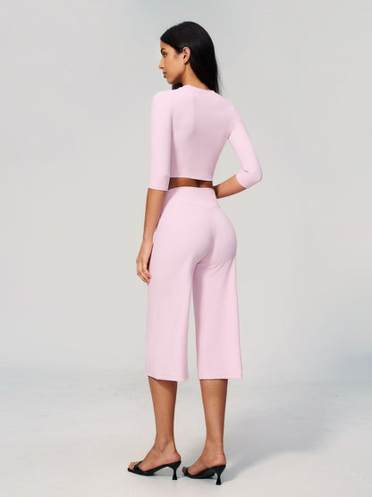 Cross-Border Yoga Set for Women, High Waist Butt Lifting Casual Outdoor Fitness Running Sports… - image 12