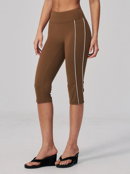 Women's High-Waist Yoga Shorts, Peach Butt Shaping - image 2
