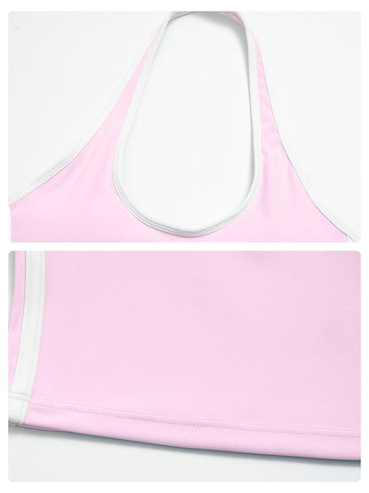 Bare Feel Yoga Set, Colorblock Pilates Training Wear - image 18