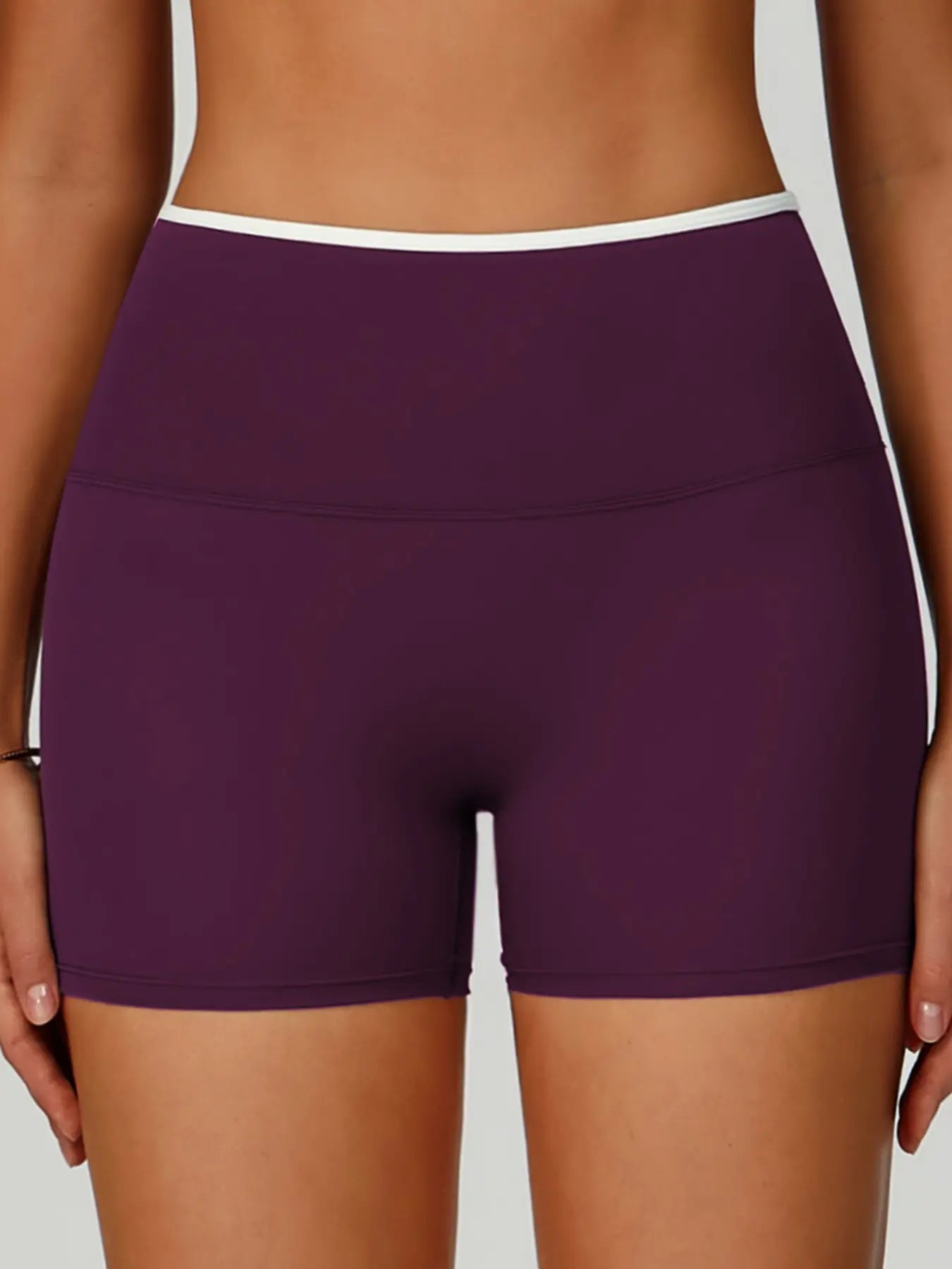 High Waist Yoga Shorts for Women, High Waisted Shorts - image 4