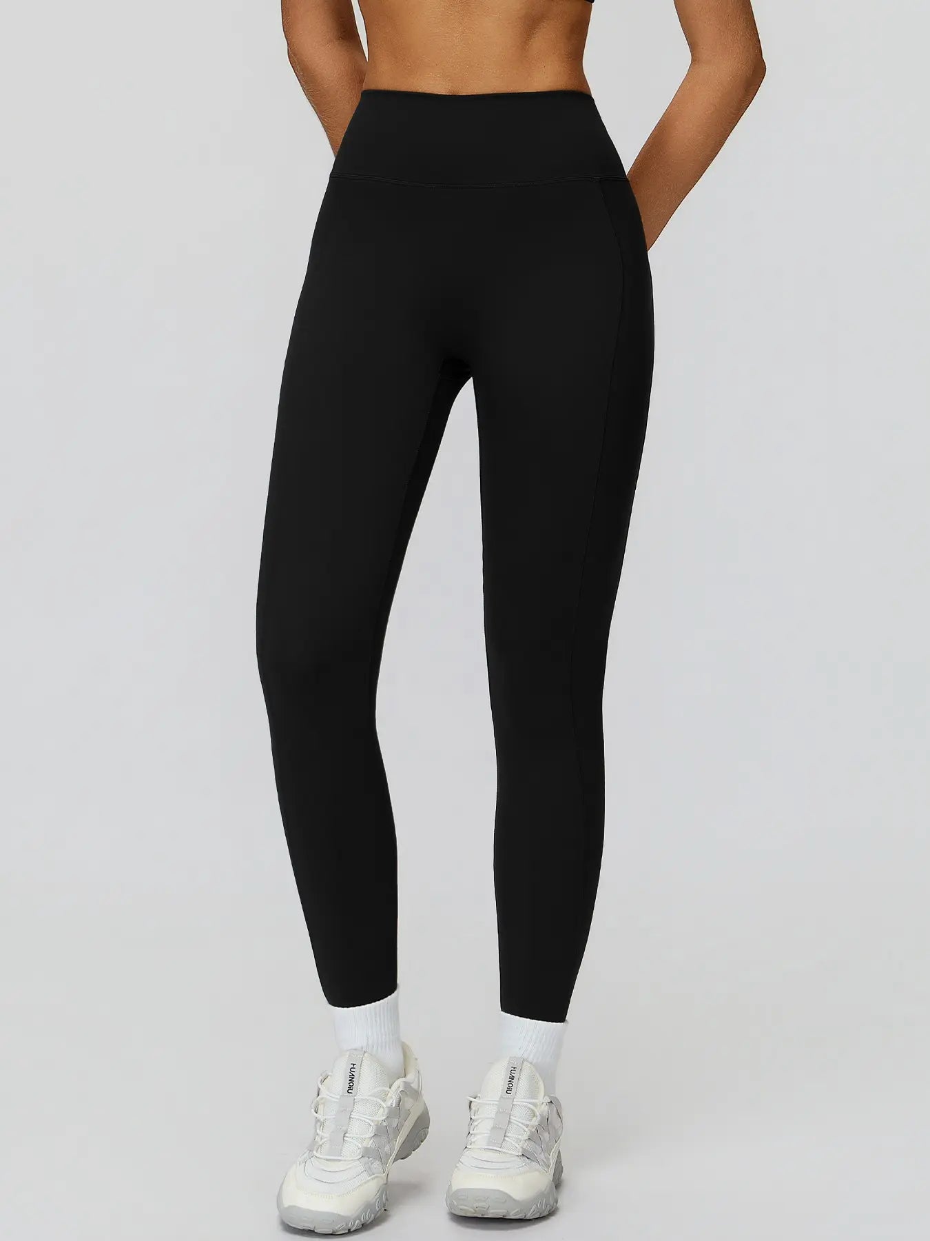 Women's High-Waisted Yoga Pants, Fitted Long Leggings for Outdoor Running & Fitness - image 4