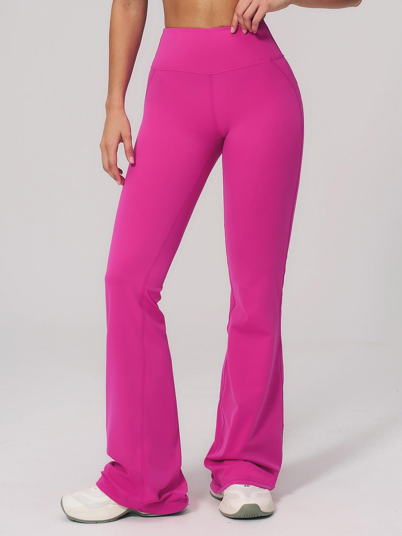 Cloudy Sensation Sport Long Pants, High Waist Butt Lifting Wide Leg Outerwear Bell Bottoms - image 15