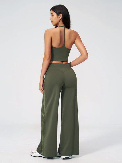 Women's Yoga Set, Colorblock Yoga Set - image 8