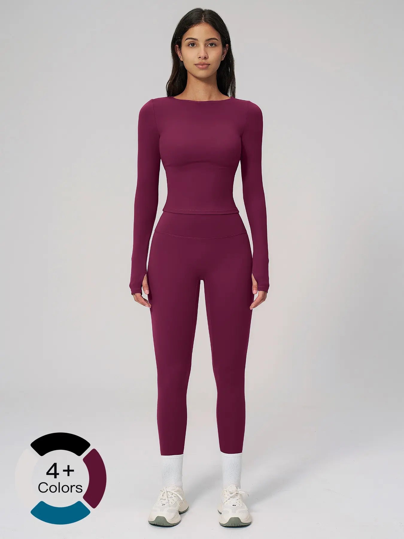 High-End Yoga Top for Women, Outdoor Running Sportswear - image 6