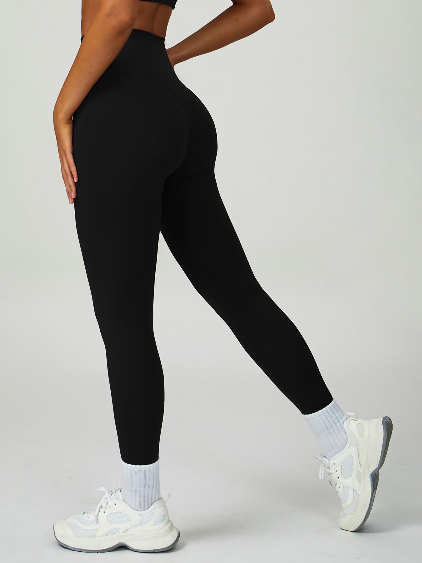 High-Waisted Butt Lifting Workout Pants for Women, Tight Fit Outdoor Cycling Sports Running Long Pants - image 13
