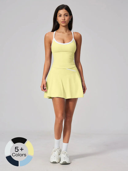Cross-Border Yoga, Bare Feel Sports Outdoor Short Skirt