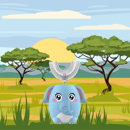 Elephant U-shape Kids Electric Toothbrush