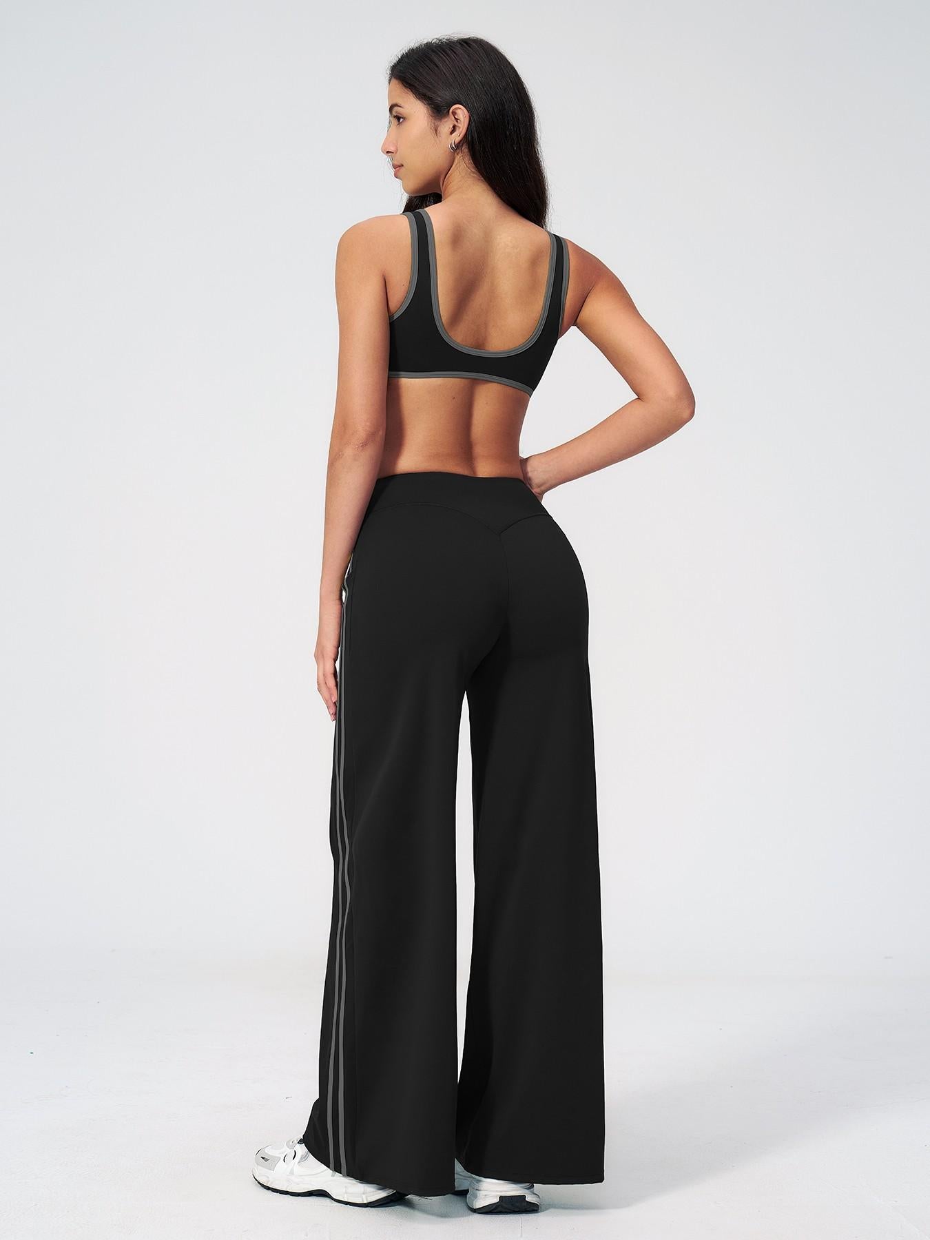 Cross-Border Bare Sensation Tight Yoga Set, High Elastic Activewear - image 12