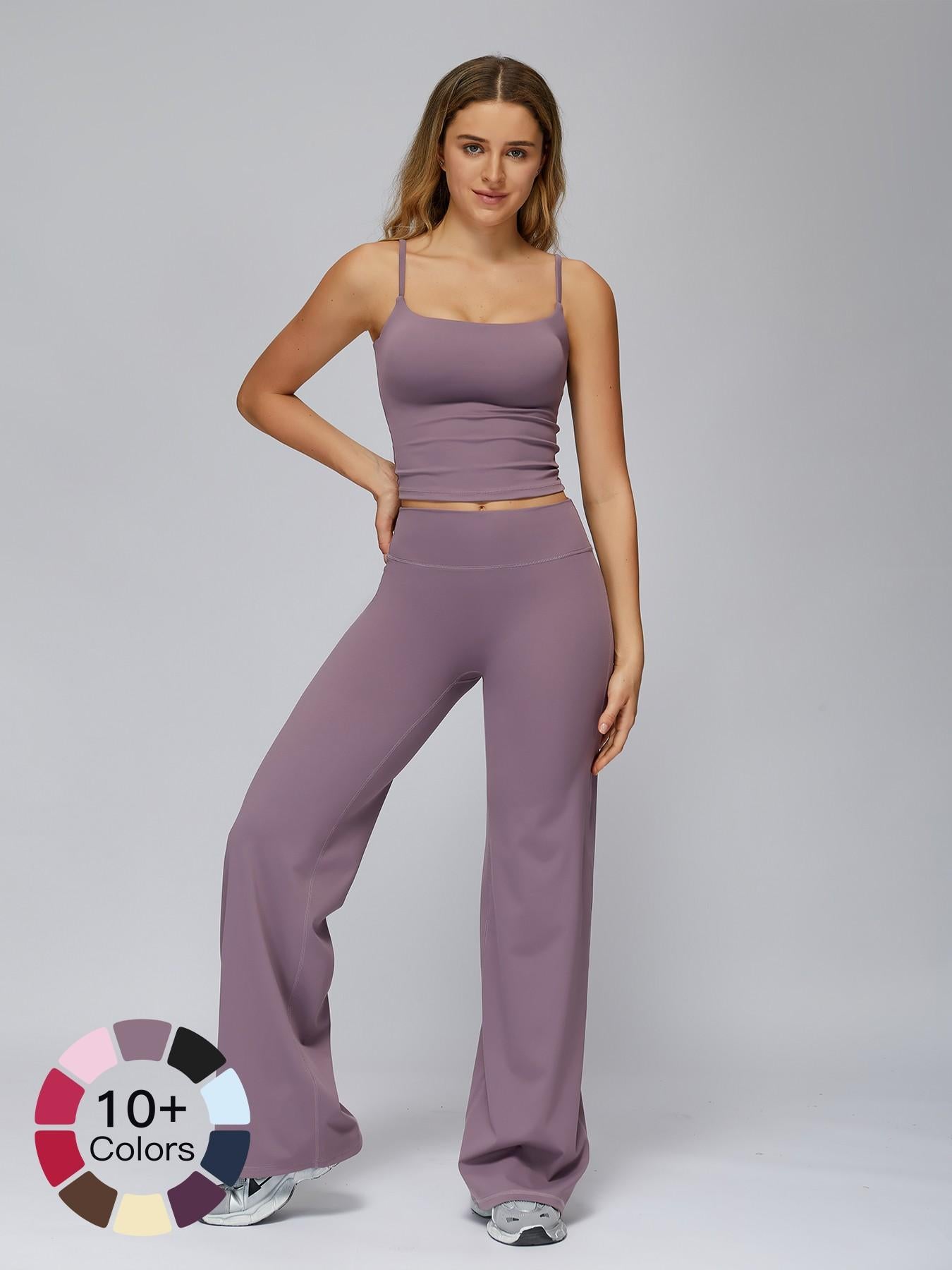 Women's Yoga Set, High-End Outdoor Running Quick-Dry Sports Wear - image 28