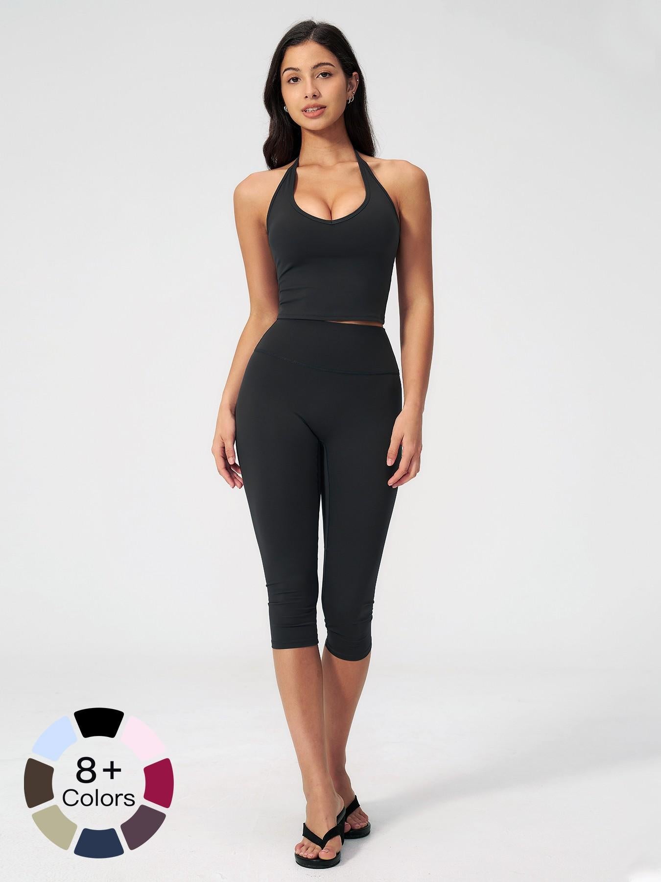 Women's Casual Commuter Tank Top Sports Set, Slim Fit Yoga - image 23