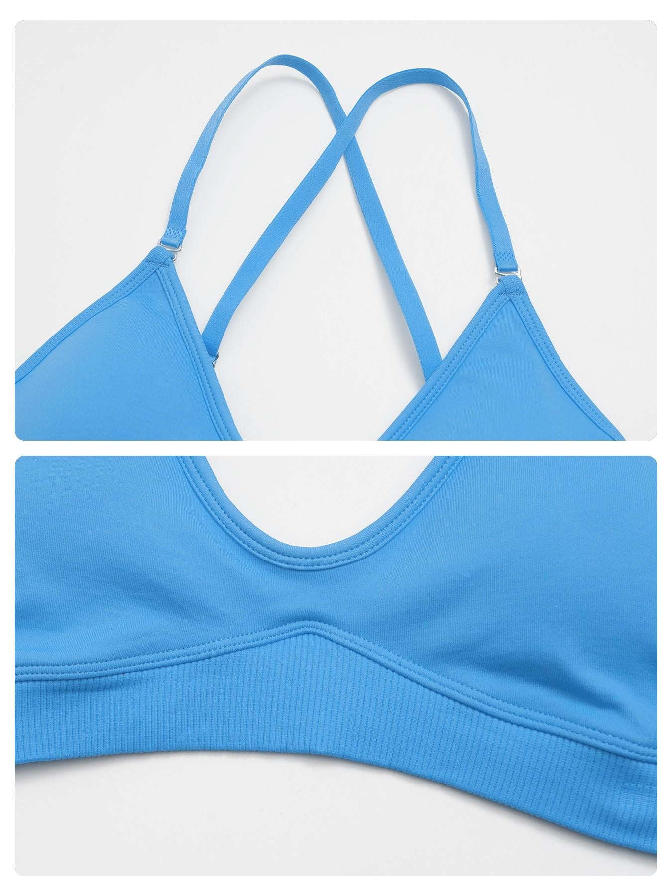 Seamless Yoga Set, Cross Back Design - image 17