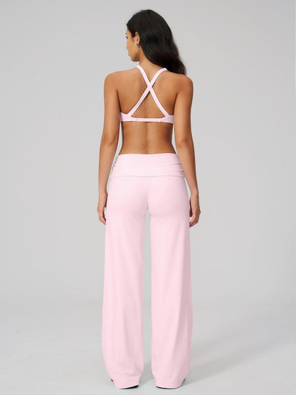 Women's Summer Fashion Yoga Set, Backless Sportswear - image 12