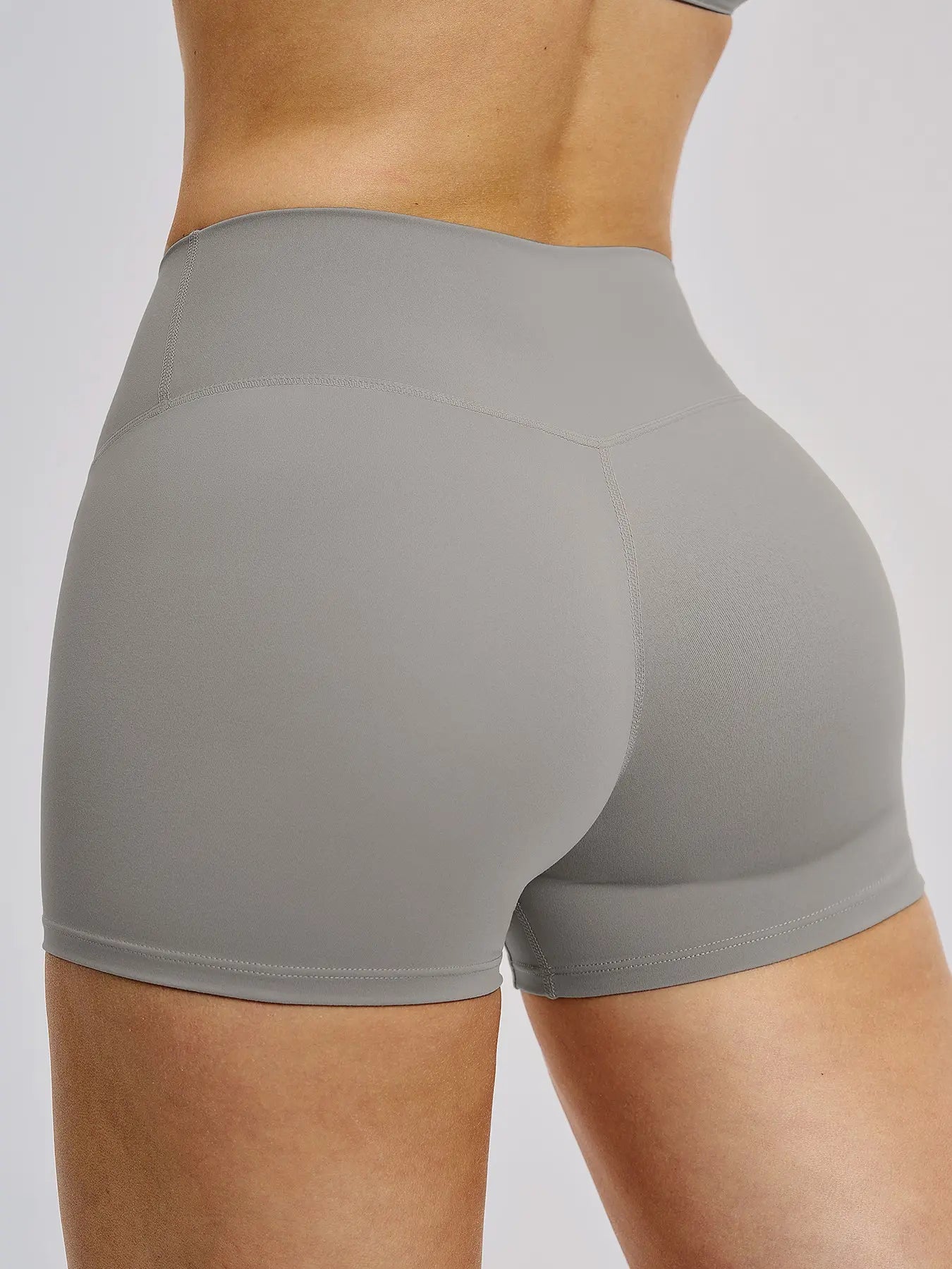 Women's High Waist Yoga Shorts, Tight-Fitting Workout Pants - image 9