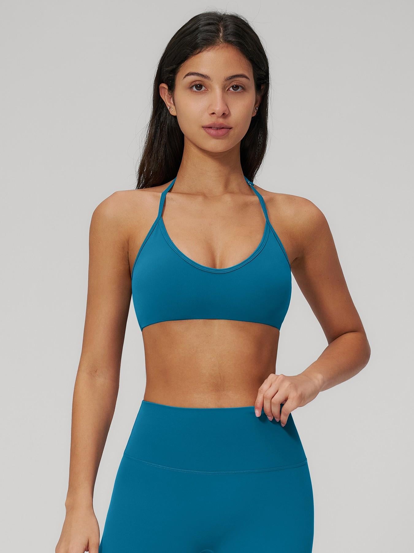 Creamy Fuzzy Back Bra, Shockproof Quick-Dry Tight Fit - image 14