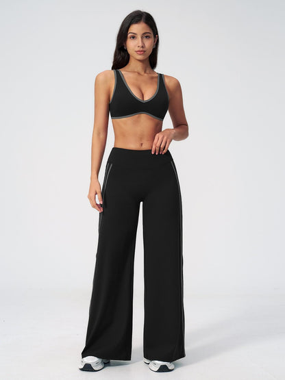 Cross-Border Bare Sensation Tight Yoga Set, High Elastic Activewear - image 16