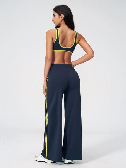 Cross-Border Bare Sensation Tight Yoga Set, High Elastic Activewear - image 4