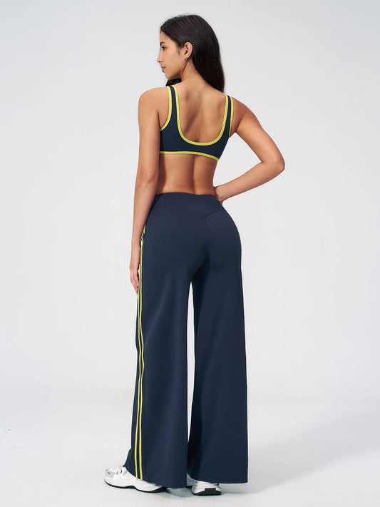 Cross-Border Bare Sensation Tight Yoga Set, High Elastic Activewear - image 4