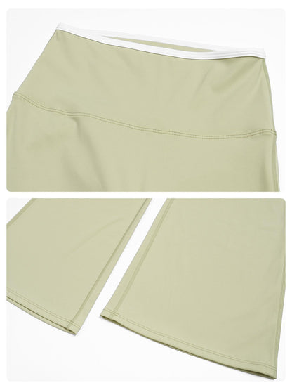 High-Waisted Quick-Dry Wide-Leg Active Pants, Activewear Bottoms - image 17