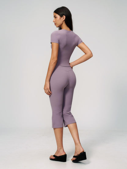 Fashion Yoga Set for Women, High Waist Butt Lifting Tight Fit Slimming Pilates Training Workout… - image 12